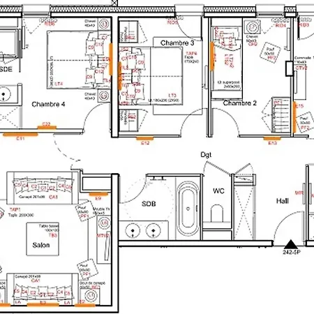 Appartement 5 Pieces Au Centre De Courchevel Avec Garage - Fr-1-562-7 * 쿠쉐벨